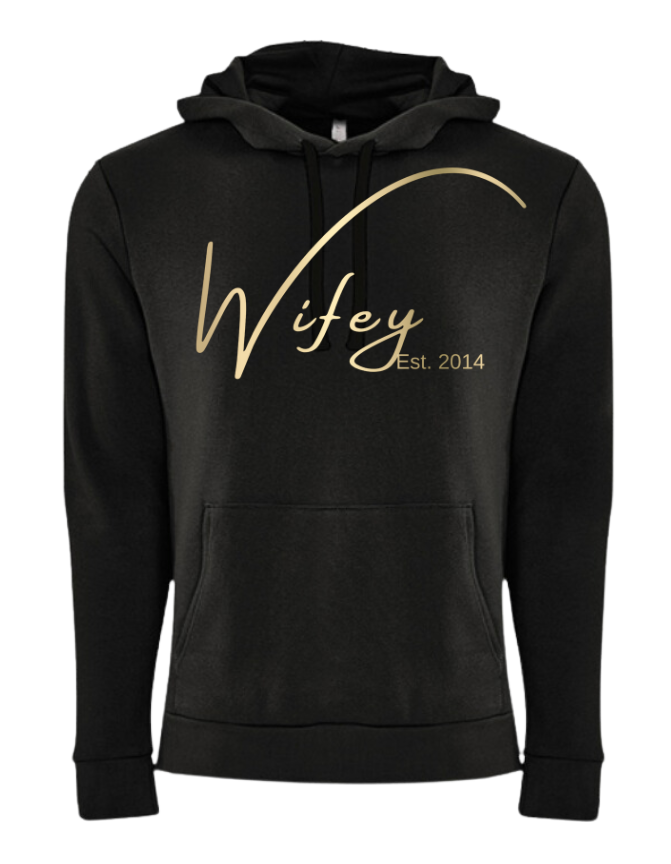 Wifey Hoodie - Black